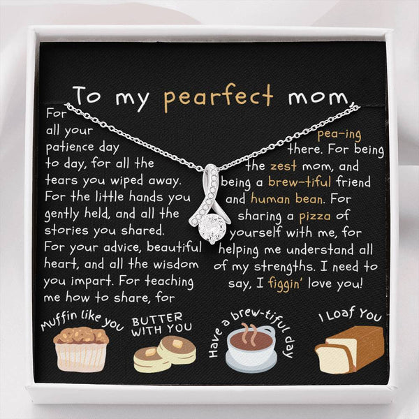 necklace for mom, puns, pun card for mom, necklace gift for mom - MuslimwithMe