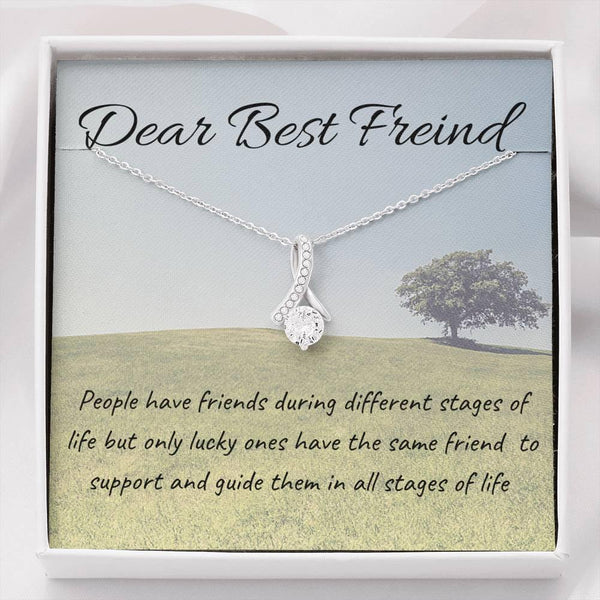 All Stages of Life | Noor Necklace for Friend with Message - MuslimwithMe