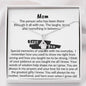 Best gift for Muslim Mom | Necklace gift for mom with muslim quote - MuslimwithMe
