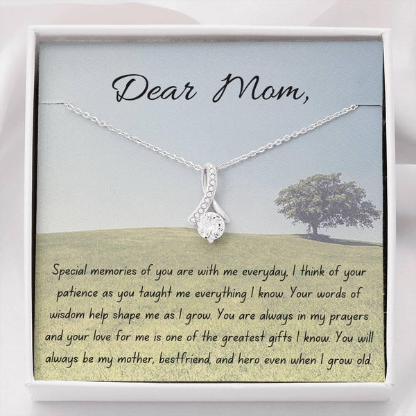 My Role Model | Necklace Gift for Mom with Message Card - MuslimwithMe