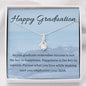 What you love | Graduating necklace gift with letter card - MuslimwithMe