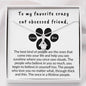cat Through thick and thin, friendship, best friend gift, love you, gift for best friend, tribe, sisters, bridesmaid, near or far, ups and downs