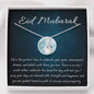 Celebrating Together | Noor necklace for Eid with message - MuslimwithMe