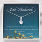 I Pray | Noor necklace for Eid with message - MuslimwithMe