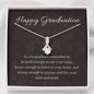 Bold, Strong, and Brave | Noor necklace as graduating gift with letter - MuslimwithMe