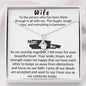Gift for muslim wife with beautiful heart and imaan | necklace gift for wife in Islam - MuslimwithMe