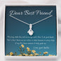 Guided Together | Noor Necklace for Friend with Message Card - MuslimwithMe