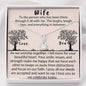 Gift for muslim wife with beautiful heart and imaan | necklace gift for wife in Islam - MuslimwithMe