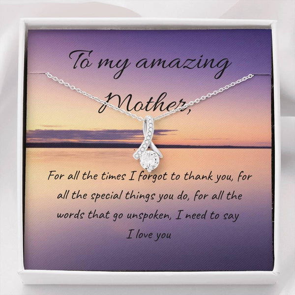 I Love You | Noor necklace for Mom - MuslimwithMe