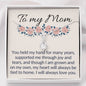 Gift for mom, mother's wedding gift, mother day gift, mom necklace, step mom gift, necklace gift for mom, stepmother, to my other mom, - MuslimwithMe