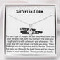 Sisters in Islam | sister in islam quotes gift, gift for muslim friend - MuslimwithMe