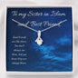 Always There | Noor Necklace for Friend with letter - MuslimwithMe