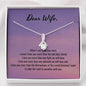 I Love You More | Noor necklace gift for Wife with Message Card - MuslimwithMe