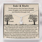 Necklace gift for Muslim friend, Family, or Role Model |  Islamic quotes on Sabr and Shukr - MuslimwithMe