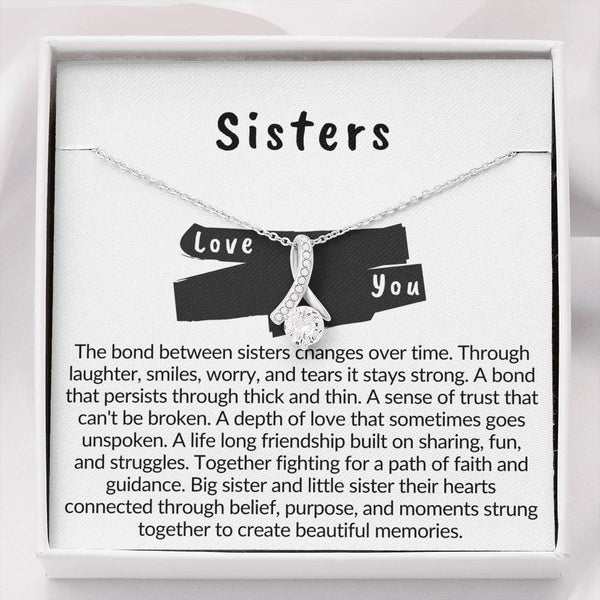 Sisters | Necklace gift for muslim friend or family - MuslimwithMe
