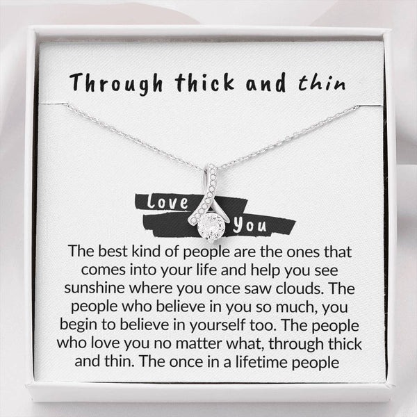 Through thick and thin, friendship, best friend gift, tribe, sisters, bridesmaid, near or far, bff, ups and downs - MuslimwithMe