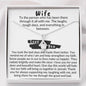 Wife | necklace with muslim quote about love and life - MuslimwithMe