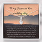 Forever Friend | Noor Necklace as a wedding gift with letter card - MuslimwithMe