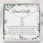 Beautiful Heart and Deen | Noor necklace for Eid with message - MuslimwithMe