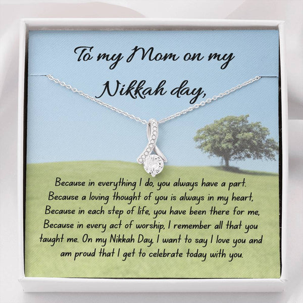 to my mom on my nikkah day etsy noor necklace