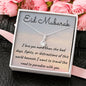 Road to Paradise | Bar necklace for Eid & Engrave Name, Date, Message - MuslimwithMe