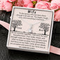 Gift for muslim wife with beautiful heart and imaan | necklace gift for wife in Islam - MuslimwithMe