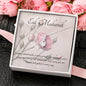 Smile, Prayer, and Dua | Noor necklace for Eid with message - MuslimwithMe