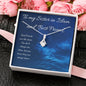 Stars | Noor Necklace for Friend with Message card - MuslimwithMe