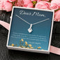 Unbreakable Bond | Noor necklace gift for mom from daughter with message card - MuslimwithMe