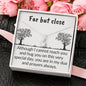 Far but in my prayers | necklace gift for muslim women - MuslimwithMe