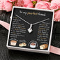 Shrimply the Best | Necklace gift for food loving friend - MuslimwithMe