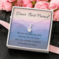 Sister In Islam | Noor Necklace for Friend with Message - MuslimwithMe