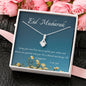I Pray | Noor necklace for Eid with message - MuslimwithMe