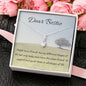 Forever Guide | Noor necklace for Friend with Letter card - MuslimwithMe