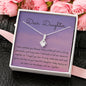 Together throughout | Necklace Gift for Daughter with Message Card - MuslimwithMe