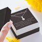 I love you More | Noor necklace for Eid with message card - MuslimwithMe