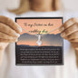 Forever Friend | Noor Necklace as a wedding gift with letter card - MuslimwithMe