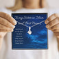 Stars | Noor Necklace for Friend with Message card - MuslimwithMe
