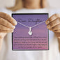 Together throughout | Necklace Gift for Daughter with Message Card - MuslimwithMe