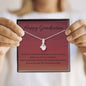 Never Right | Graduating necklace gift with letter card - MuslimwithMe