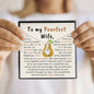 To my Pearfect Wife | Pun gift for wife