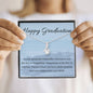 What you love | Graduating necklace gift with letter card - MuslimwithMe
