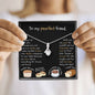 Shrimply the Best | Necklace gift for food loving friend - MuslimwithMe