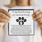 cat Through thick and thin, friendship, best friend gift, love you, gift for best friend, tribe, sisters, bridesmaid, near or far, ups and downs