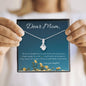 Unbreakable Bond | Noor necklace gift for mom from daughter with message card - MuslimwithMe