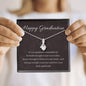 Bold, Strong, and Brave | Noor necklace as graduating gift with letter - MuslimwithMe