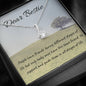 Forever Guide | Noor necklace for Friend with Letter card - MuslimwithMe