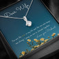 Noor | Necklace Gift for wife with Message Card - MuslimwithMe