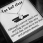 Far but in my dua | necklace gift for far away muslim - MuslimwithMe