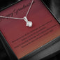 Never Right | Graduating necklace gift with letter card - MuslimwithMe